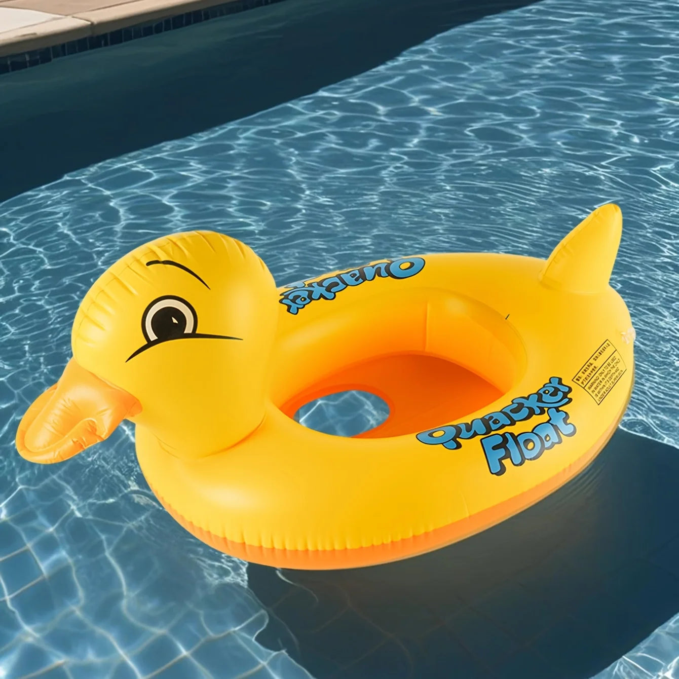 Bouée Canard Gonflable avec siège de sécurité – Flotteur piscine enfant