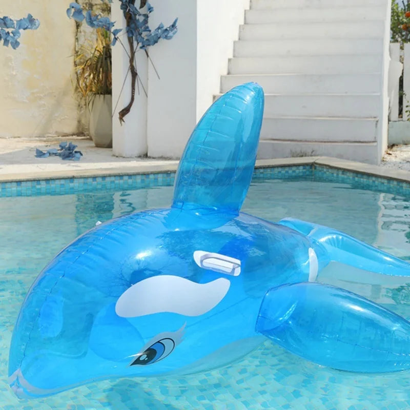 Bouée Orque Géante Gonflable – Flotteur piscine enfants et adultes