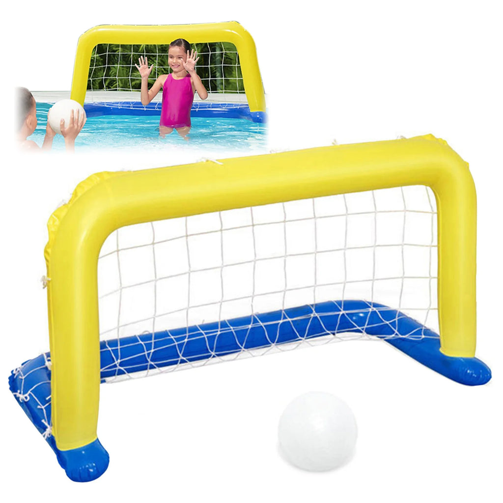 Filet de volley / basket gonflable pour piscine – Jeu aquatique famille