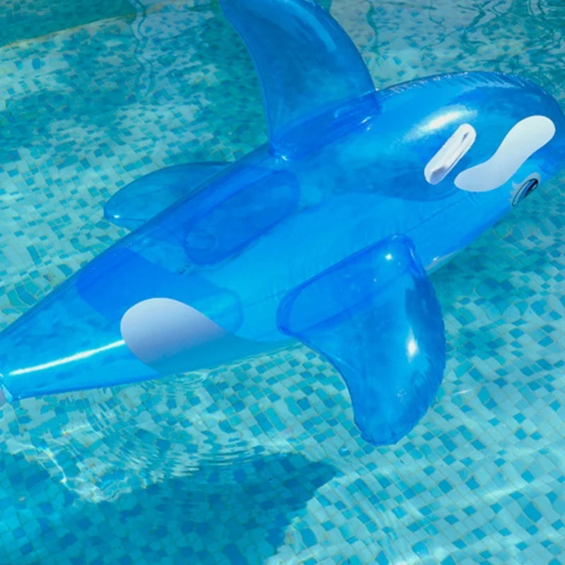 Bouée Orque Géante Gonflable – Flotteur piscine enfants et adultes