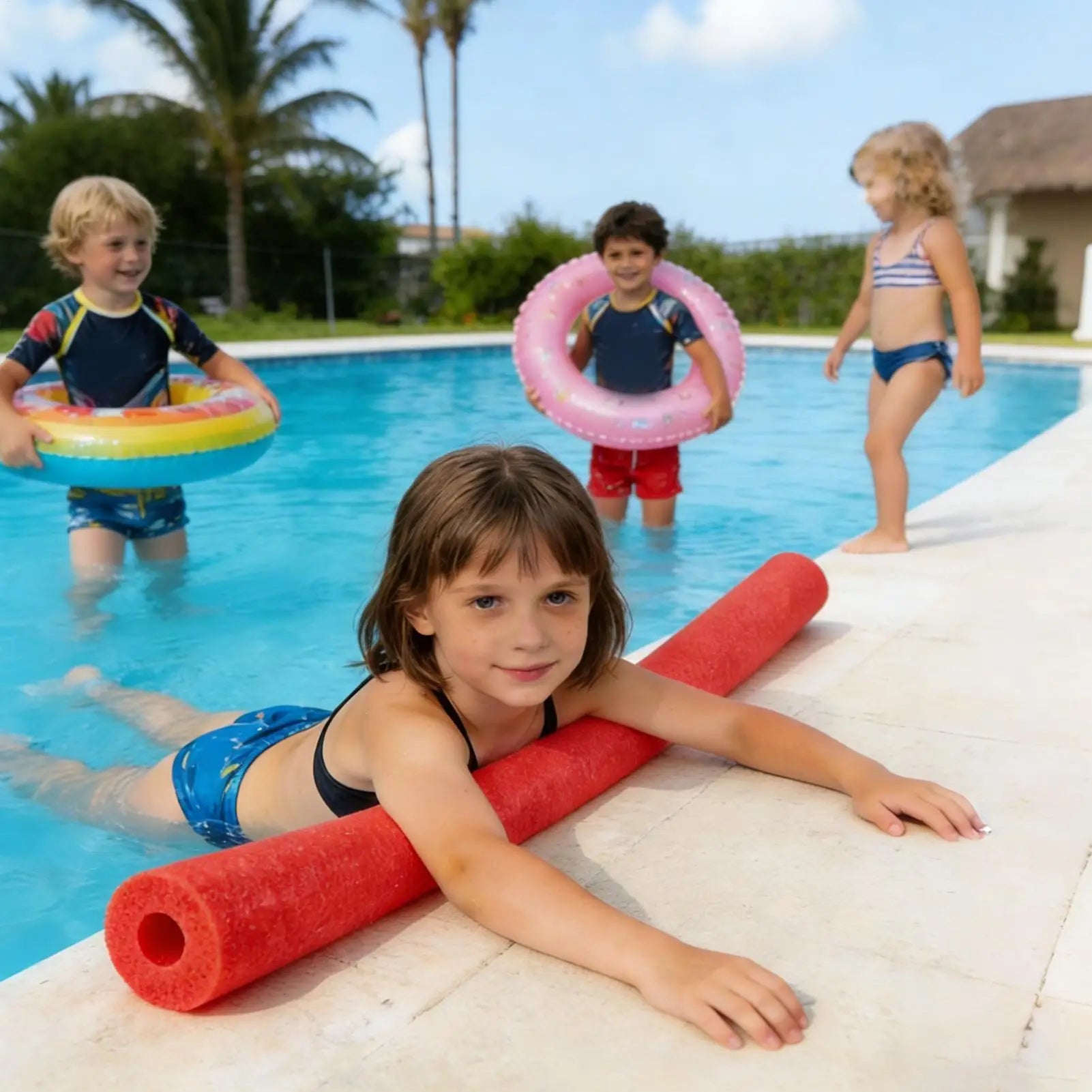 Frite de piscine en mousse – Jouet aquatique enfant et adulte