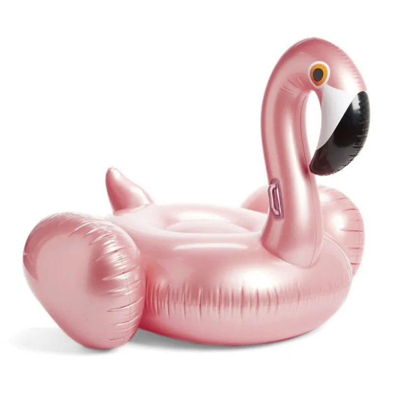 Bouée Flamant Rose Géante – Flotteur piscine été pour adultes