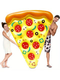 Bouée Pizza Géante Gonflable – Flotteur piscine fun adulte