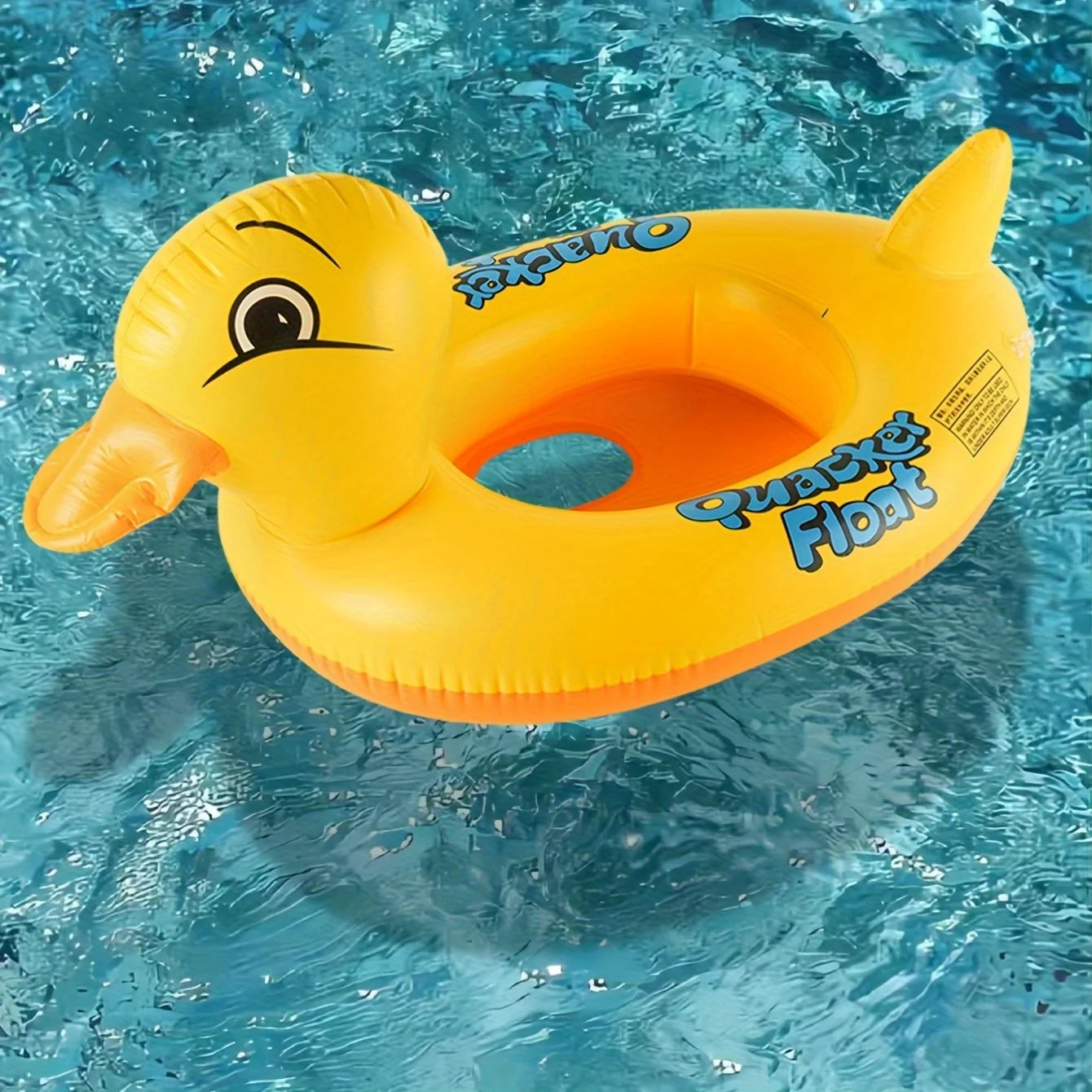 Bouée Canard Gonflable avec siège de sécurité – Flotteur piscine enfant