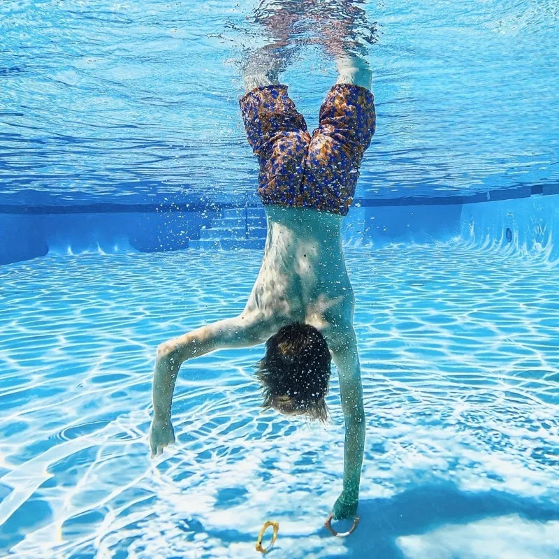 Anneaux de plongée piscine – Jeu aquatique enfants et adultes (lot de 4/8)