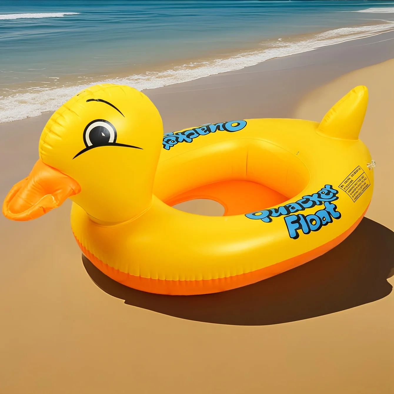 Bouée Canard Gonflable avec siège de sécurité – Flotteur piscine enfant