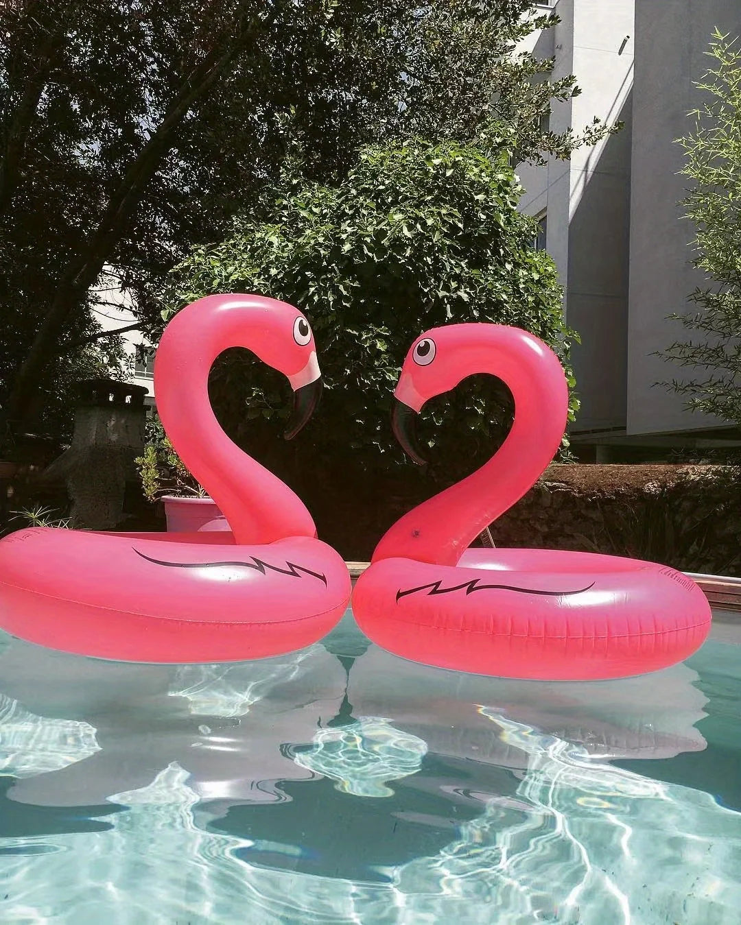 Bouée Flamant Rose Adulte – Accessoire piscine fête estivale