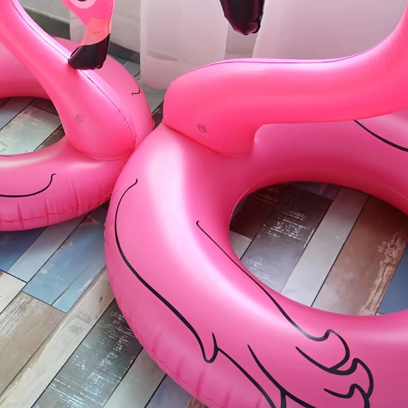 Bouée Flamant Rose Adulte – Accessoire piscine fête estivale